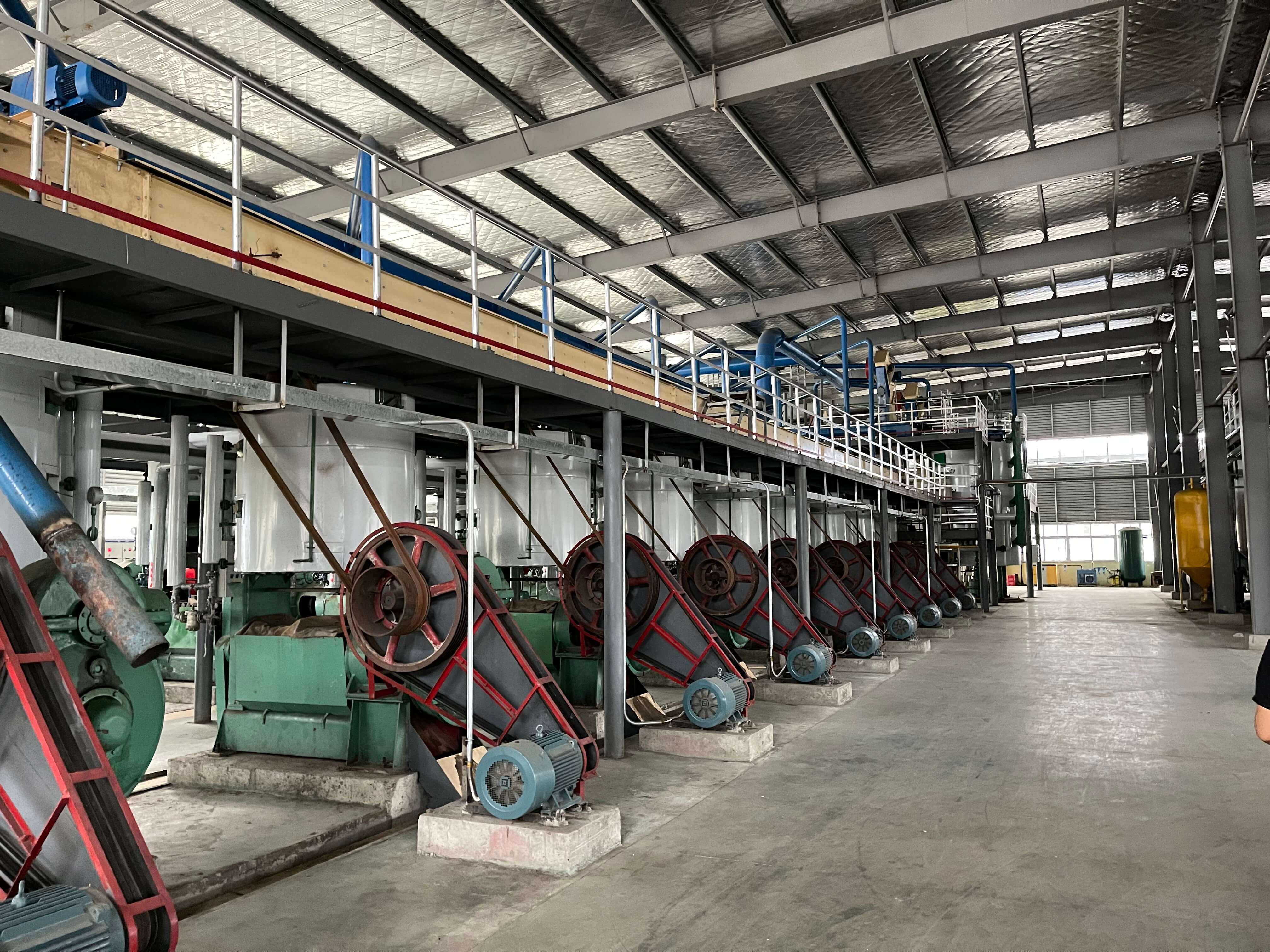 葵花籽油生产线